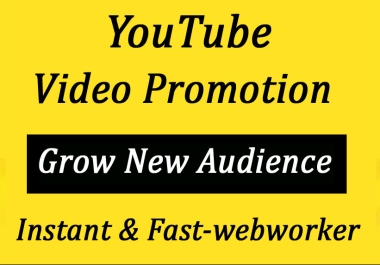 YouTube Video Marketing Promotion via social media