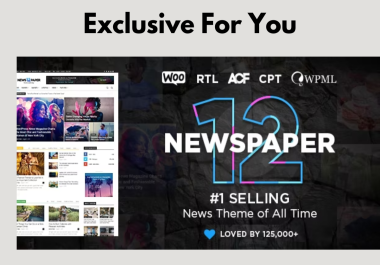 I create Wordpress website with Latest Newspaper theme