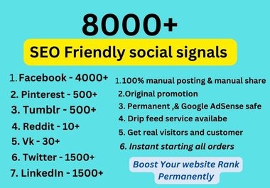 8000 PR-10 & 9 powerful social signals to boost your ranking on Google