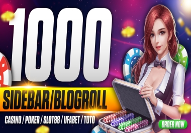 Top 1 Rank 1000 Sidebar Casino Poker Judi slots toto ufabet Gambling Backlink