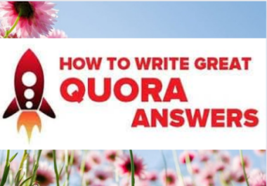 Get Unique and Organic Traffic By 12 HQ Quora Answer Backlinks