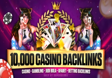 2023 Latest Update 10,000 Powerfull All In One Casino,  Gambling,  Judi Bola,  ufabet,  Betting Backlink