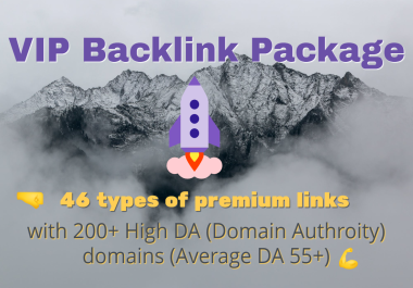 Boost your google ranking with VIP backlinks