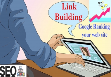 I will create 60 high authority link building backlinks