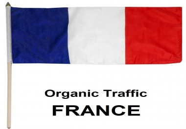 More than 5050 Real Organic Traffic from France,  USA