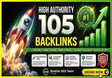 2026 UPDATE 105 Indexable High Authority Foundational SEO Backlinks and Rankings&nbsp Booster
