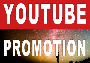 Real Youtube Video Promotion and Marketing