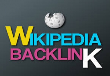 Give You High Authority Wikipedia Backlink