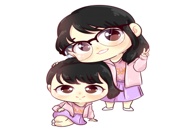 I'm a graphic designer but my job is illustration. I can make anime or chibi logo