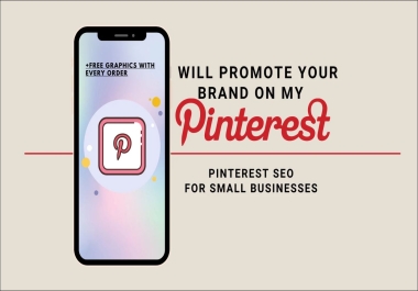 I will promote your products on my Pinterest