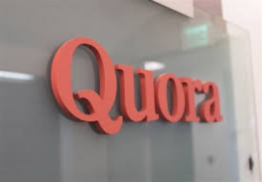 Promote your website 40 H/Q Quora Answers backlink Guarantee