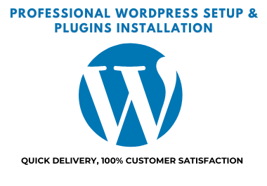 WordPress Website setup,  Install and configure in 24h