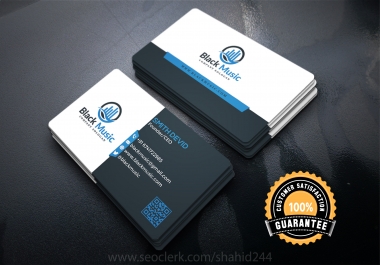 I will create 2 different business card design with print ready