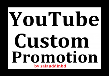 Safe YouTube High Quality Promotion Marketing