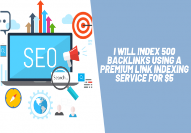 500 URLS Submitted to Premium Indexer - 1 or 7 day