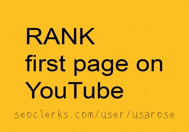 YouTube SEO,  Rank Your Video On YouTube,  Top Search Results