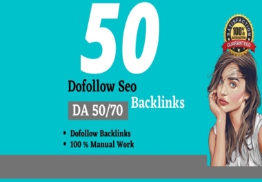 50 High Authority White Hat Contextual Dofollow SEO Backlinks