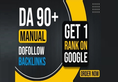 Build 50 White Hat Manual SEO Dofollow Backlinks for Google Top Ranking