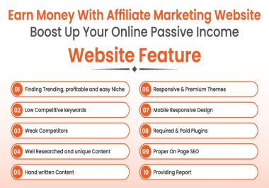 Earn Money With Ninja Niche Website Boost Up Your Online Passive Income