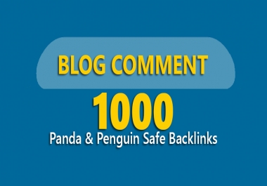 Build Panda & Panguin Safe 1000 HQ Dofollow Blog Comments Seo Backlinks