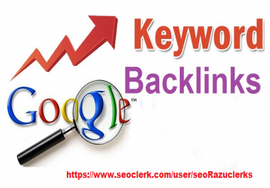 Permanent 60 KEYWORD Base Backlinks create for BOOST Your Top Rank