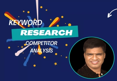 SEO Keyword Research and Competitor Analysis for Website