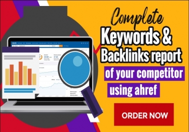 SEO ranking keywords of your 10 competitor websites