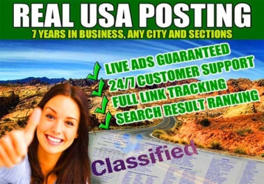 Best Classified Ad Service In Top USa sites