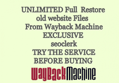 Download Files Of Archived Wbsites From Wayback Machine