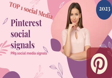 15,000 Pinterest Social Signals Come From Top 1 Social Media Sites
