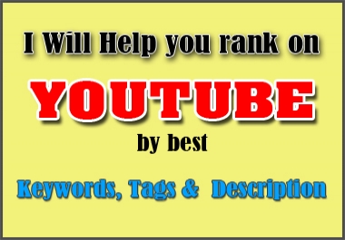 I will do keyword research and competitor analysis for your video