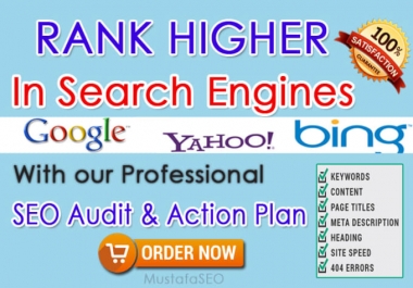 create detailed SEO audit report and action plan for your website&rlm