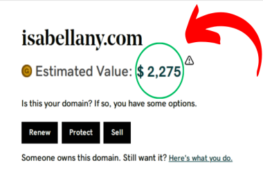 I will find you a valuable domain in the market
