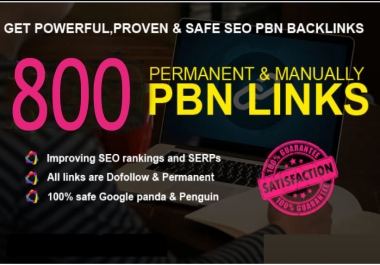 Get powerfull 800+ pbn backlink with High DA/PA/TF on your homepage with unique website