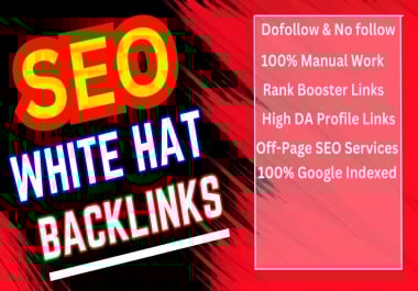 I will do 50 manually do follow profile backlinks