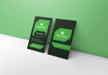 Design a professional double or one sided Business Card