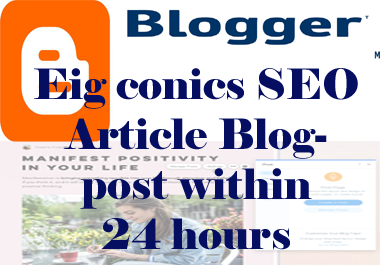 I will write 2000 words Eig conics SEO article blog post within 24 hours