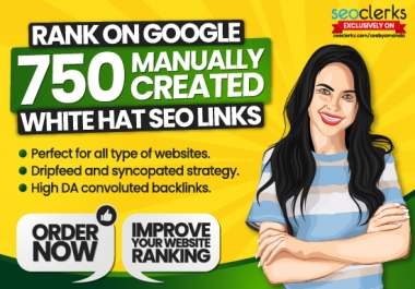 Rank on Google with Manually Created White Hat SEO Links