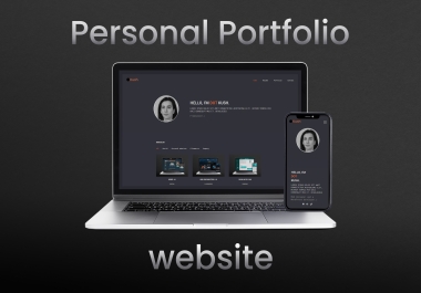 Create a personal portfolio website