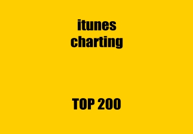 Get your song charted on Itunes