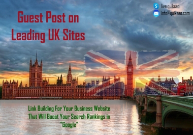 UK Guest Post Sites - Guest Posting Service UK - Quality Guest Post UK