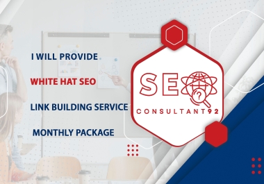 White hat SEO link building service monthly package