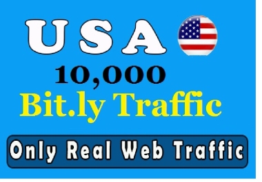 Drive 10,000 Website Worldwide Monthly Bitly Traffic Real Targeted Website