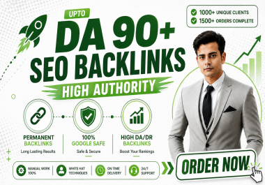 DA-90 Game changer link building manually off page seo backlinks