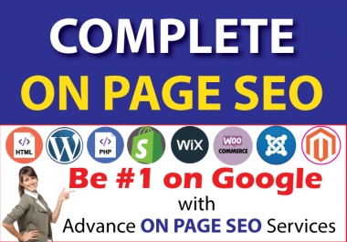 Advance On Page SEO Optimization for Best Google Ranking & Traffic