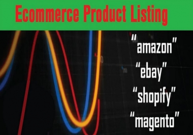 I will do ecommerce product listing with SEO optimization