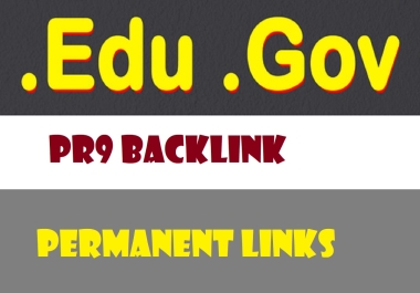 Boost 10 USA Edu Gov + 10 high DA Dofollow Backlinks google first page Ranking