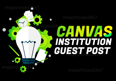 10 High DA Canvas Institution guest post