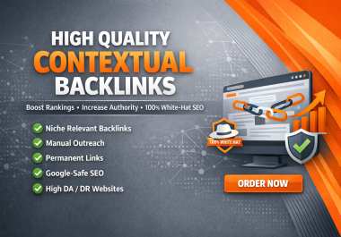 SEO high quality contextual backlinks for top google ranking
