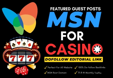 MSN Featured Guest Post for CASINO POKER JUDI SLOT Gambling Ufabet Betting Websites